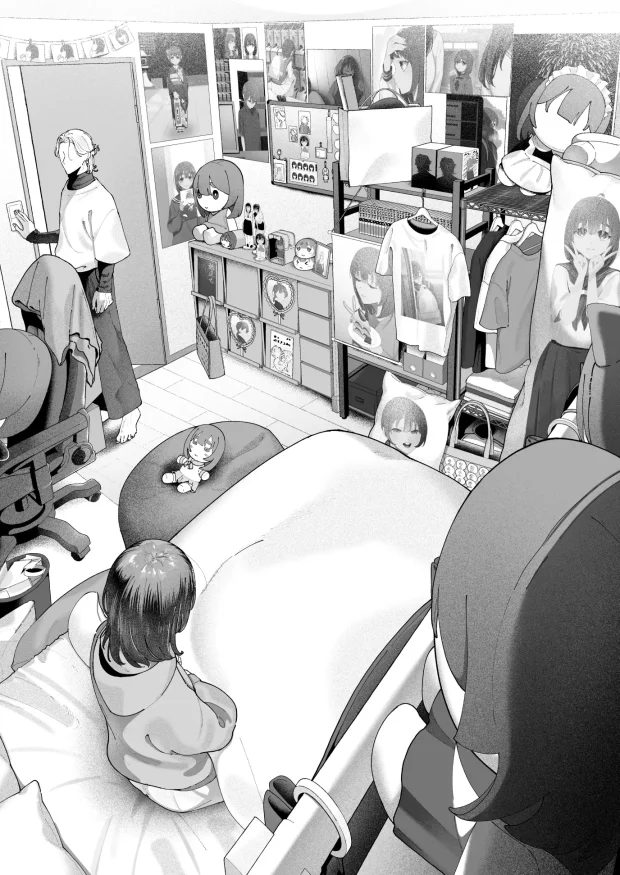 気持ち悪いです蒼木くんっ～陽キャ男子の推し部屋は全部“私”でできている～